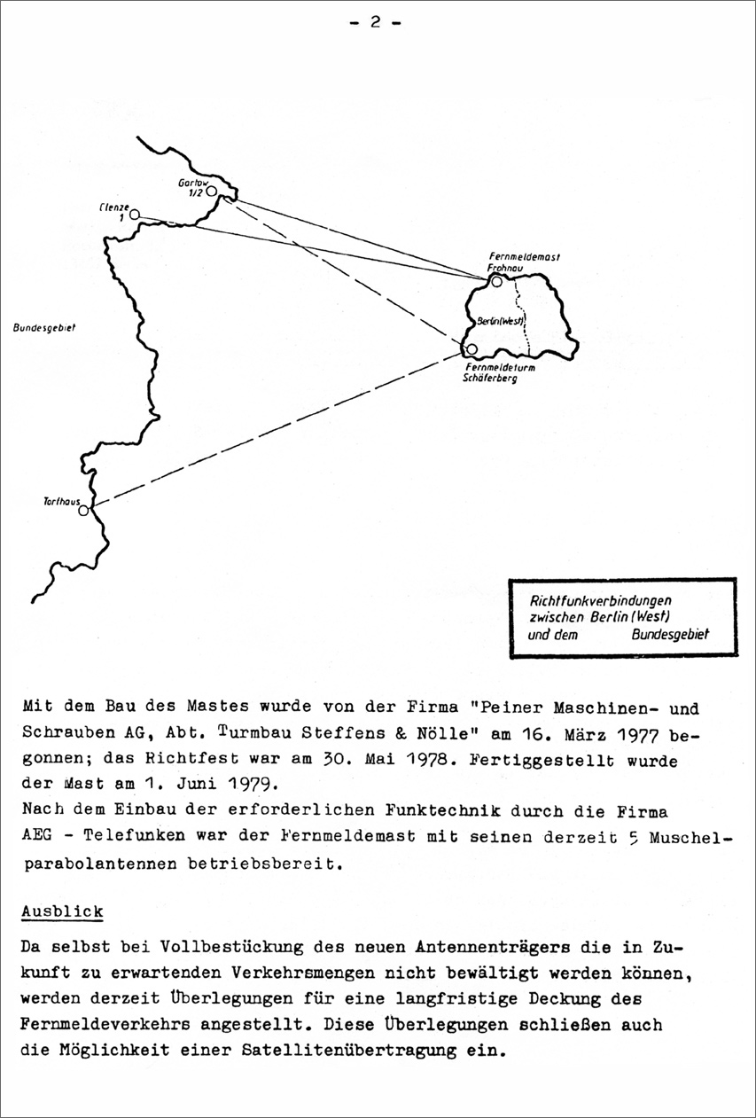 Richtfunkmast Berlin-Frohnau